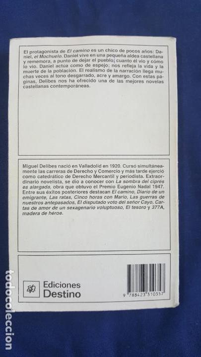 Libros: MIGUEL DELIBES: EL CAMINO - Foto 2