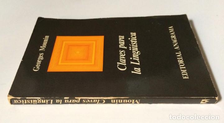 Libros: CLAVES PARA LA LING&Uuml;&Iacute;STICA. GEORGES MOUNIN. - Foto 2