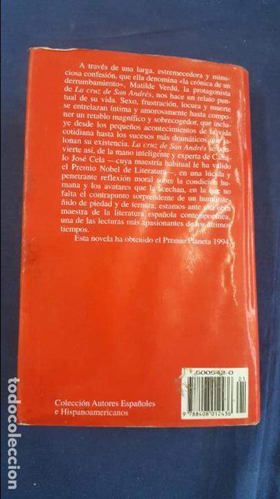 Libros: CAMILO JOS&Eacute; CELA | LA CRUZ DE SAN ANDR&Eacute;S - Foto 2