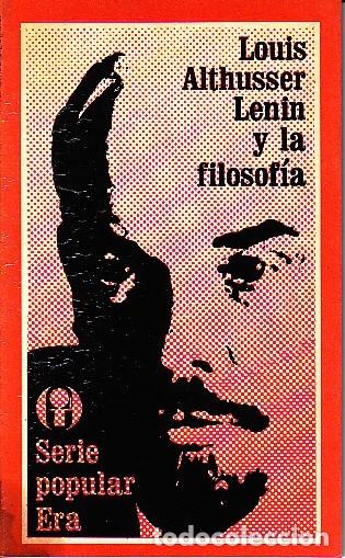 Libros: LENIN Y LA FILOSOF&Iacute;A. - ALTHUSSER, Louis. - Foto 1