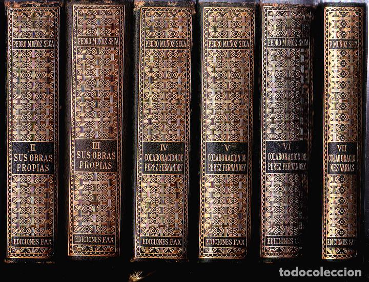 Libros: OBRAS COMPLETAS. - MU&Ntilde;OZ SECA, Pedro. - Foto 1