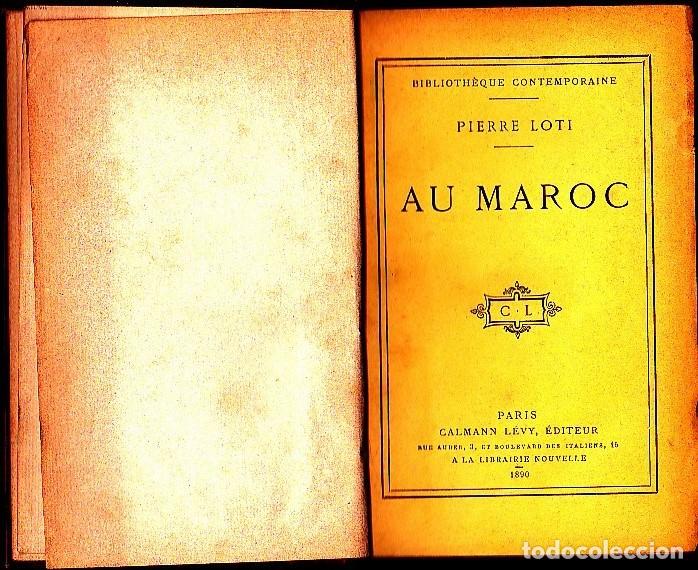 Libros: AU MAROC. - LOTI, Pierre. - Foto 1