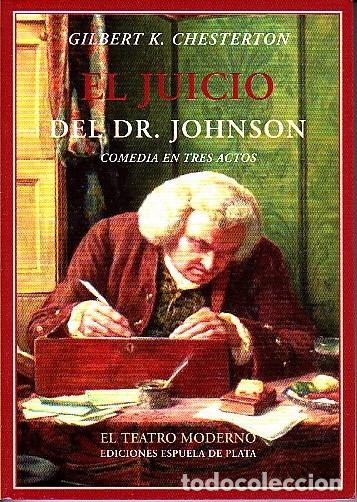 Libros: EL JUICIO DEL DR. JOHNSON. COMEDIA EN TRES ACTOS. - CHESTERTON, Gilbert K. - Foto 1
