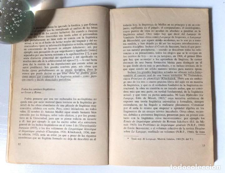 Libros: CLAVES PARA LA LING&Uuml;&Iacute;STICA. GEORGES MOUNIN. - Foto 4