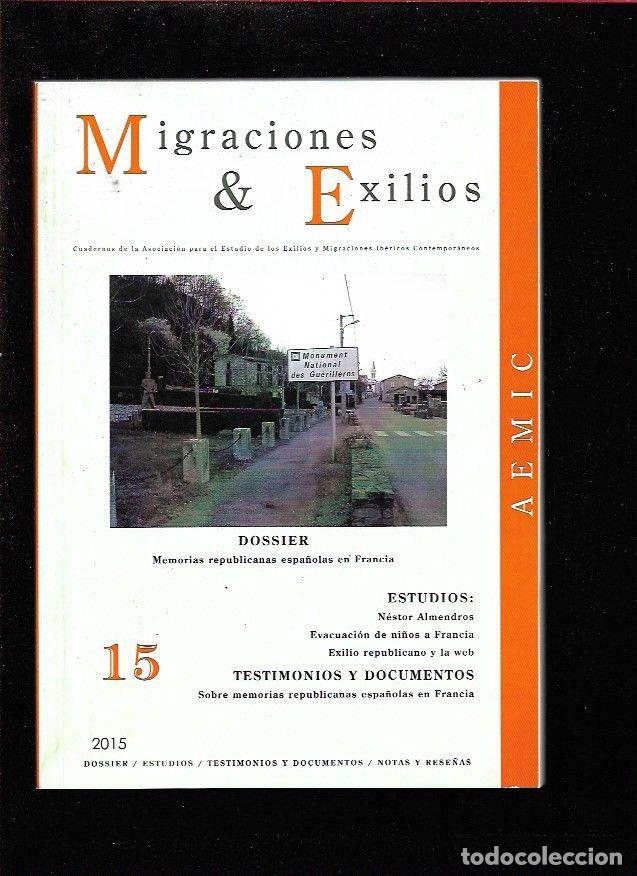 Libros: MIGRACIONES & EXILIOS. NUMERO 15 - VARIOS - Foto 1
