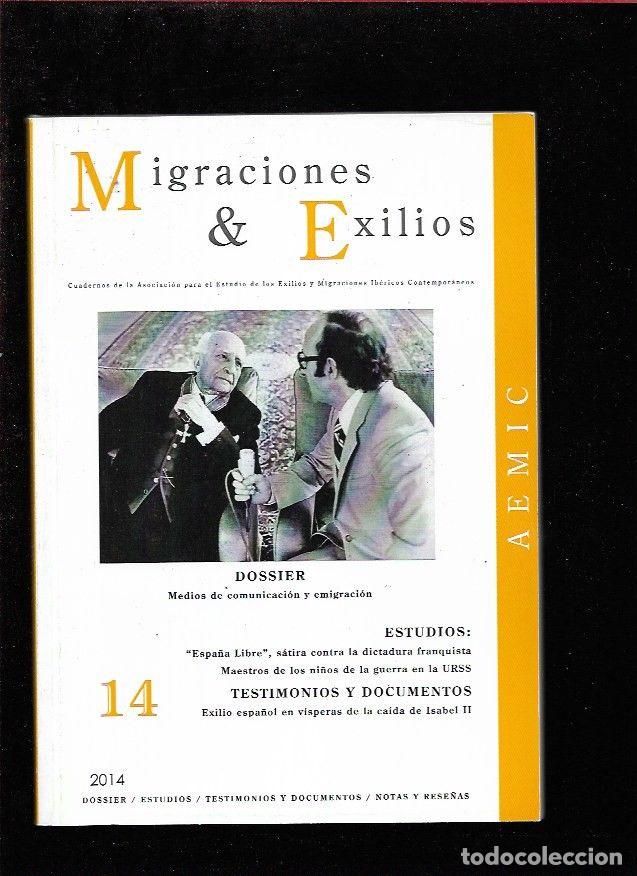 Libros: MIGRACIONES & EXILIOS. NUMERO 14 - VARIOS - Foto 1