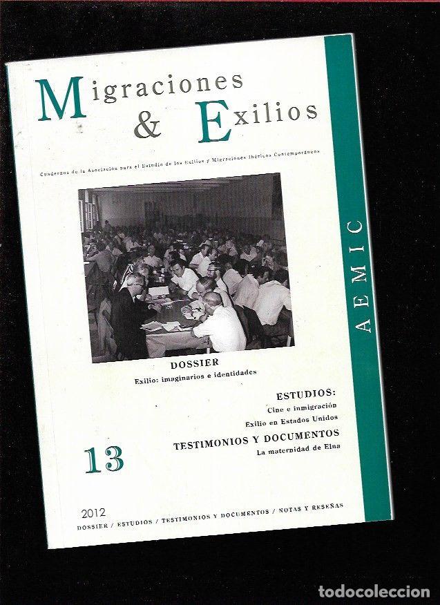 Libros: MIGRACIONES & EXILIOS. NUMERO 13 - VARIOS - Foto 1