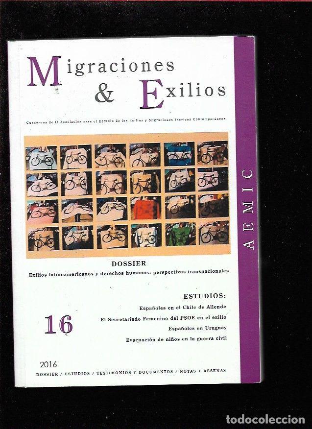 Libros: MIGRACIONES & EXILIOS. NUMERO 16 - VARIOS - Foto 1