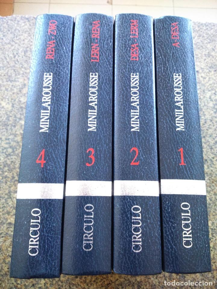 Libros: MINILAROUSSE ILUSTRADO - EDICION PLATA -- 4 TOMOS -- CIRCULO 1989 -- - Foto 1