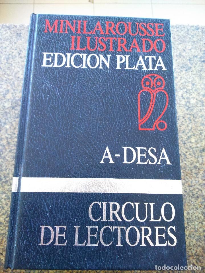 Libros: MINILAROUSSE ILUSTRADO - EDICION PLATA -- 4 TOMOS -- CIRCULO 1989 -- - Foto 2