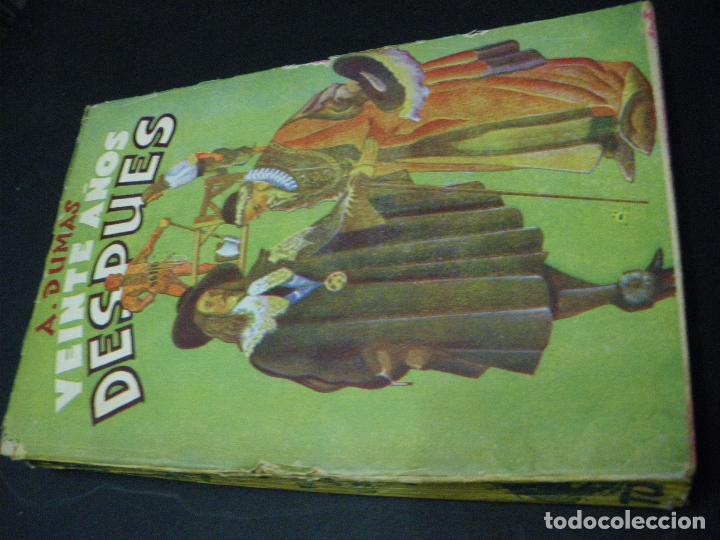 Libros: VEINTE A&Ntilde;OS DESPUES - A. DUMAS - Foto 1