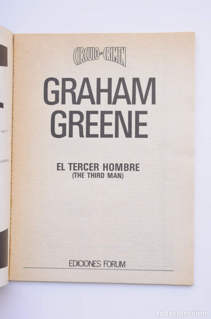 Libros: El tercer hombre - GREENE, Graham - Foto 2