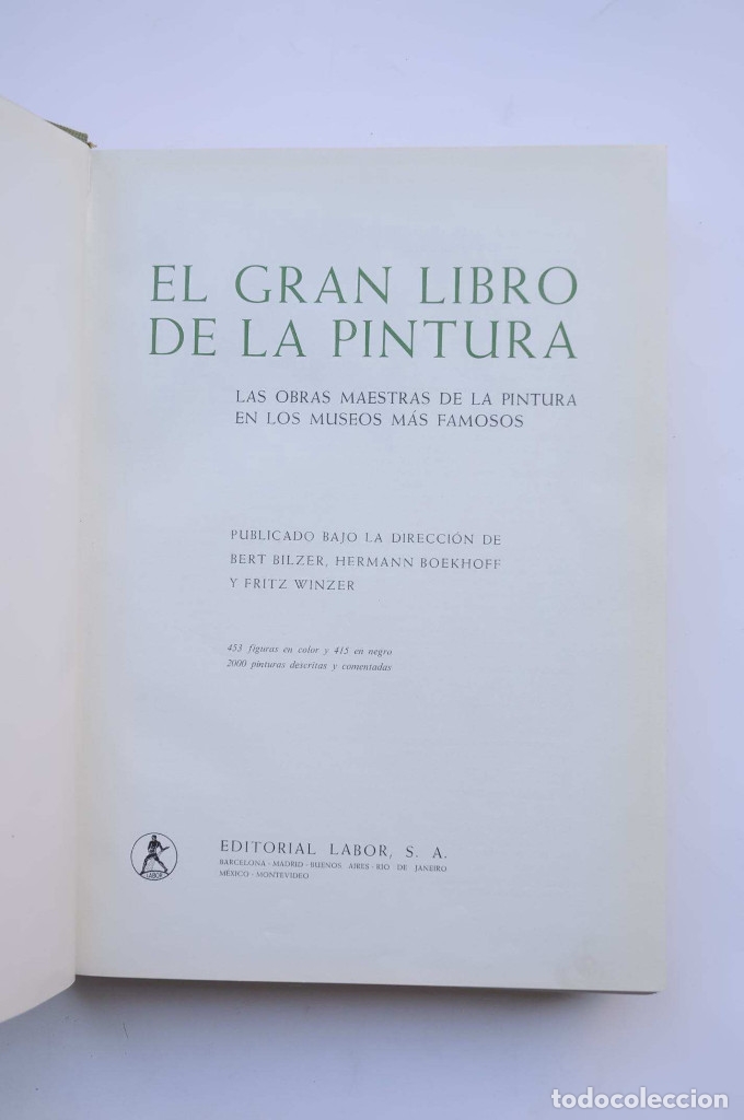 Libros: El gran libro de la pintura - AUTORES VARIOS - Foto 2