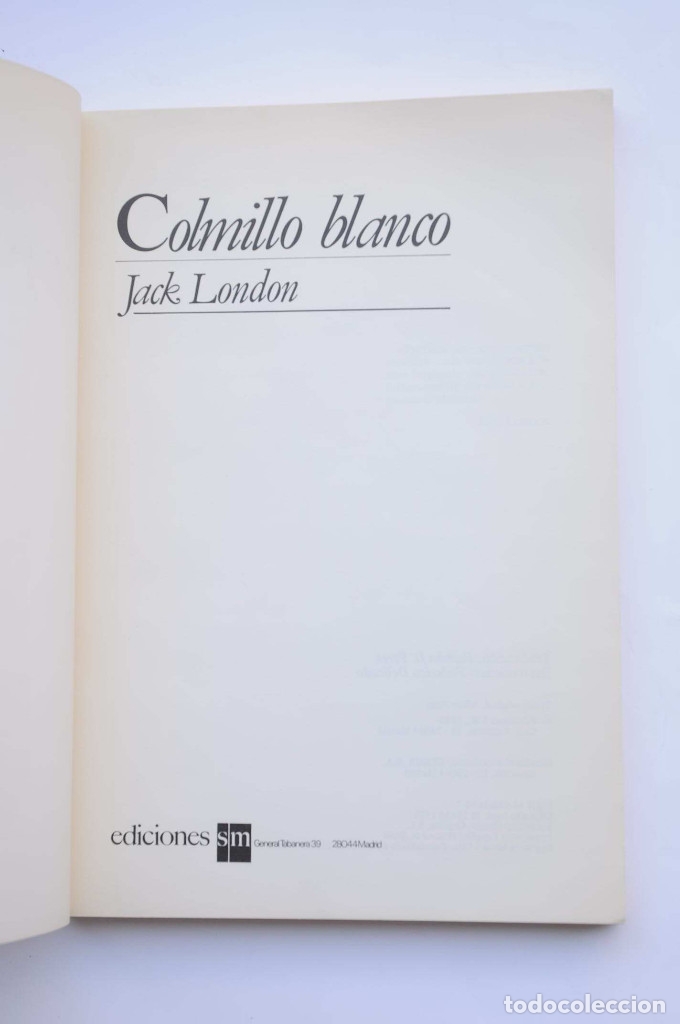 Libros: Colmillo blanco - LONDON, Jack - Foto 2