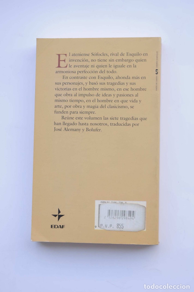 Libros: Tragedias - S&Oacute;FOCLES - Foto 3