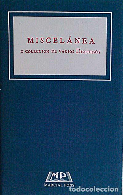Libros: Miscel&aacute;nea o colecci&oacute;n de Varios Discursos - VVAA - Foto 1