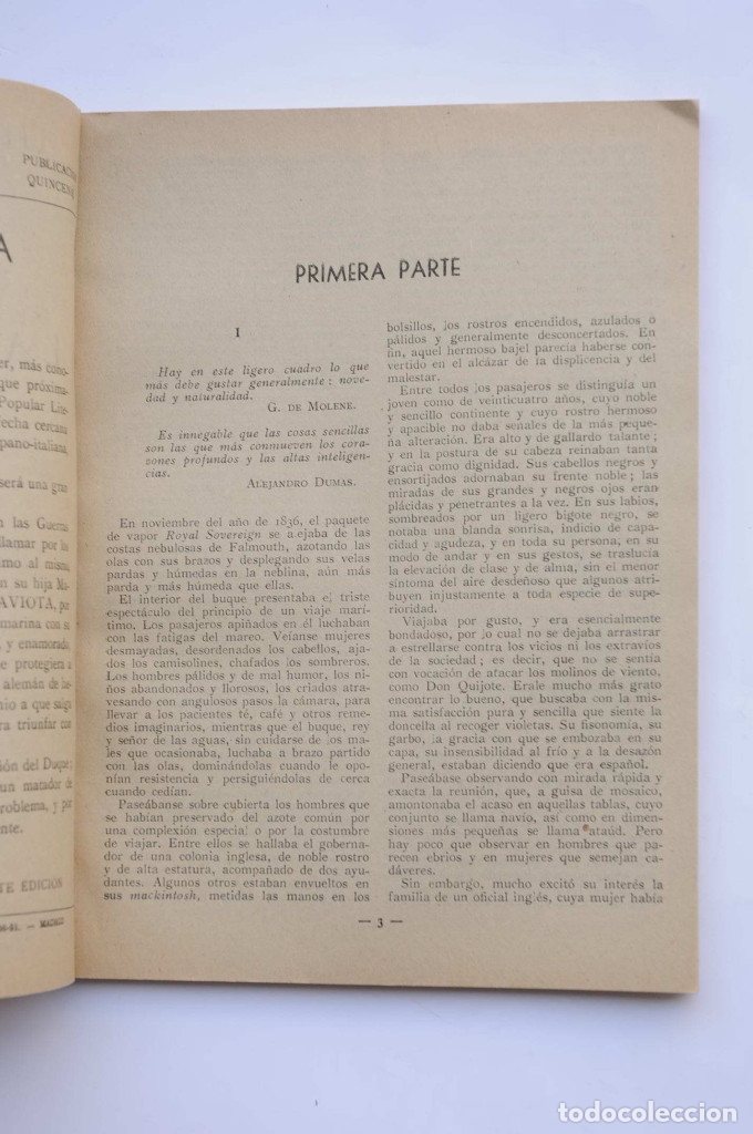 Libros: La gaviota - FERN&Aacute;N CABALLERO - Foto 3