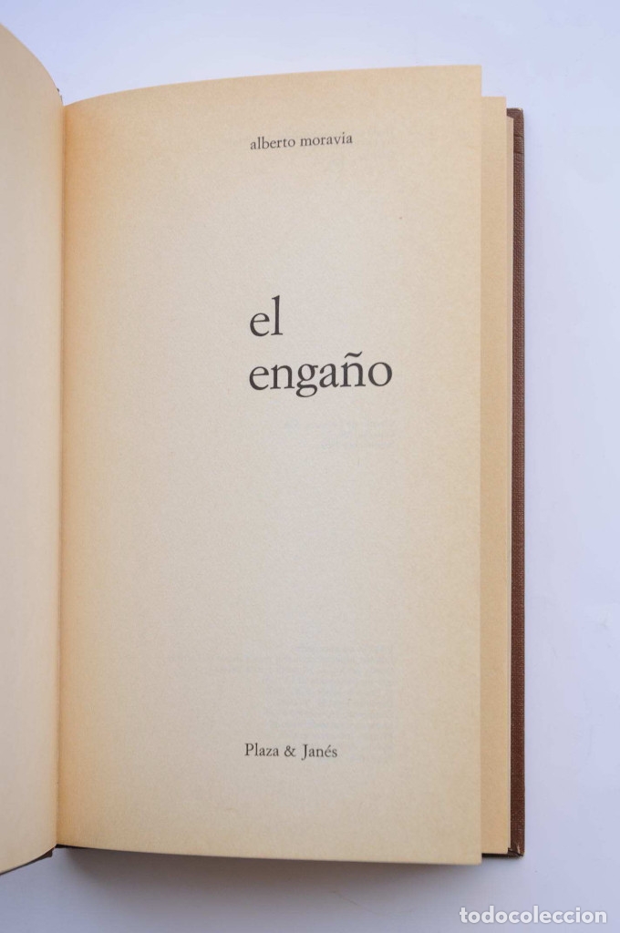 Libros: El enga&ntilde;o - MORAVIA, Alberto - Foto 2