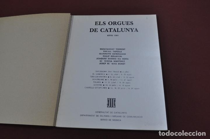 Libros: els orgues de catalunya - estiu 1981 - CPB - Foto 2