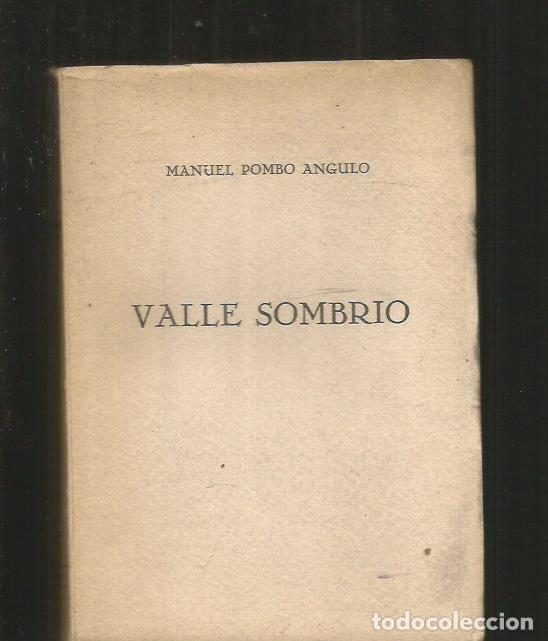 Libros: VALLE SOMBRIO - POMBO ANGULO, MANUEL - Foto 1