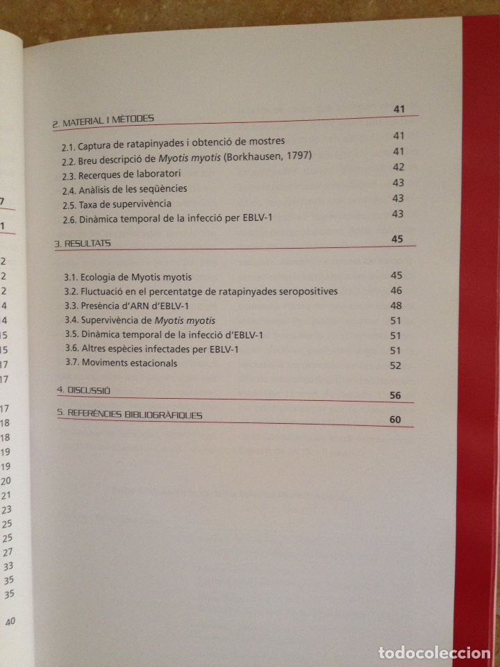 Libros: Documents de recerca en salut N 5 (Lyssavirus en quir&ograve;pters) - Foto 3