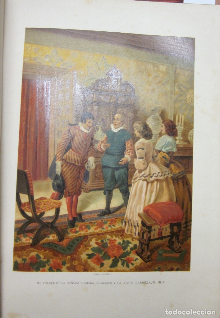 Libros: Historia de Gil Blas de Santillana. 2 tomos - LESAGE, MR - Foto 7