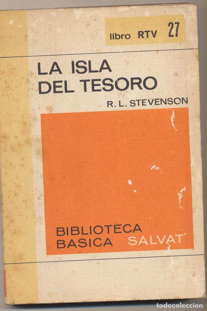 Libros: Salvat n&ordm; 27. R. L. Stevenson. La Isla del Tesoro - Foto 1