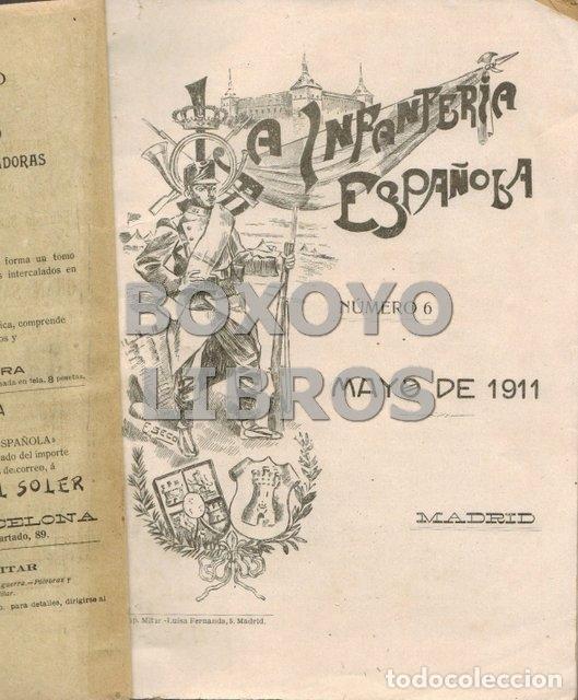 Libros: La infanter&iacute;a espa&ntilde;ola n&ordm; 6. Mayo de 1911