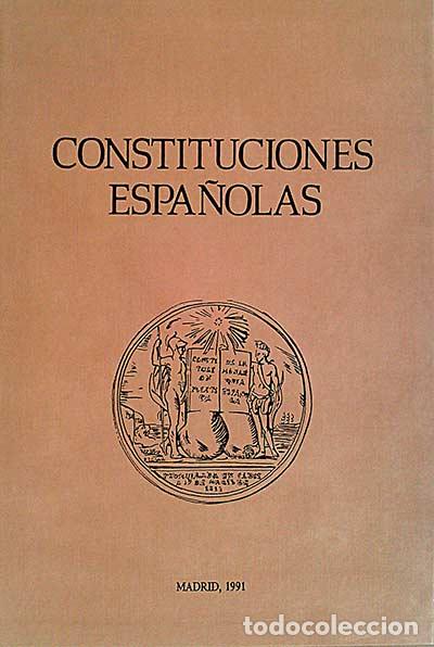 Libros: Constituciones espa&ntilde;olas - vvaa - Foto 1