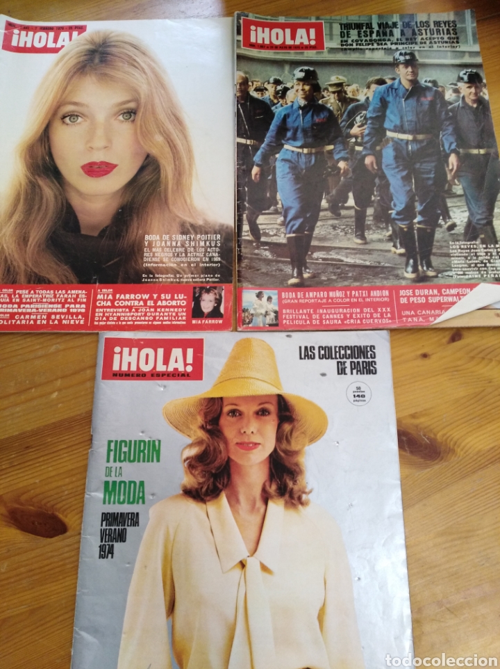 Libros: 11 Revistas Hola-Semana-Lecturas-Ama a&ntilde;os 1964-66-68-76