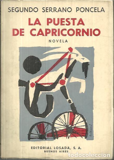 Libros: LA PUESTA DE CAPRICORNIO. - SERRANO PONCELA, Segundo. - Foto 1