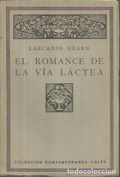 Libros: EL ROMANCE DE LA VIA LACTEA. - HEARN, Lafcadio. - Foto 1