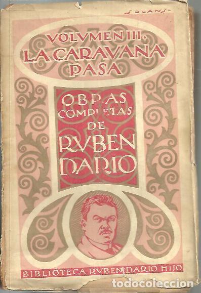 Libros: LA CARAVANA PASA. - DARIO, Rub&eacute;n. - Foto 1