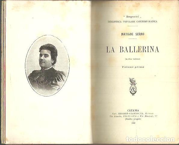 Libros: LA BALLERINA. - SERAO, Matilde. - Foto 1
