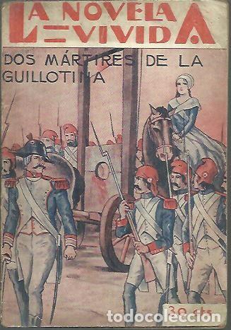 Libros: DOS MARTIRES DE LA GUILLOTINA. - ANONIMO. - Foto 1