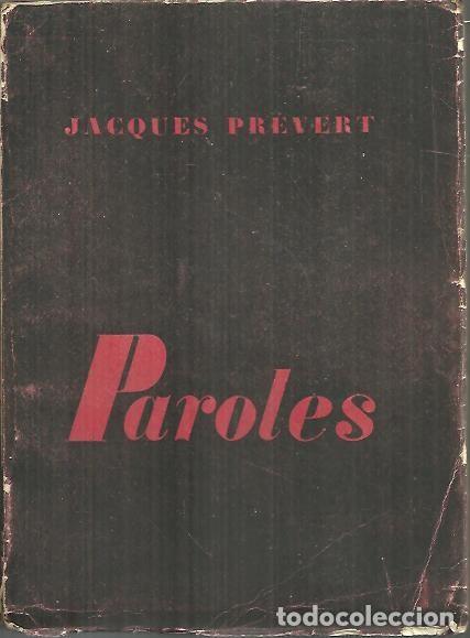 Libros: PAROLES. - PREVERT, Jacques. - Foto 1
