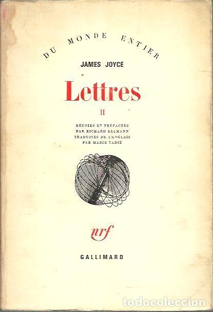 Libros: LETTRES II. - JOYCE, James. - Foto 1