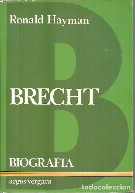 Libros: BRECHT. - HAYMAN, Ronald. - Foto 1