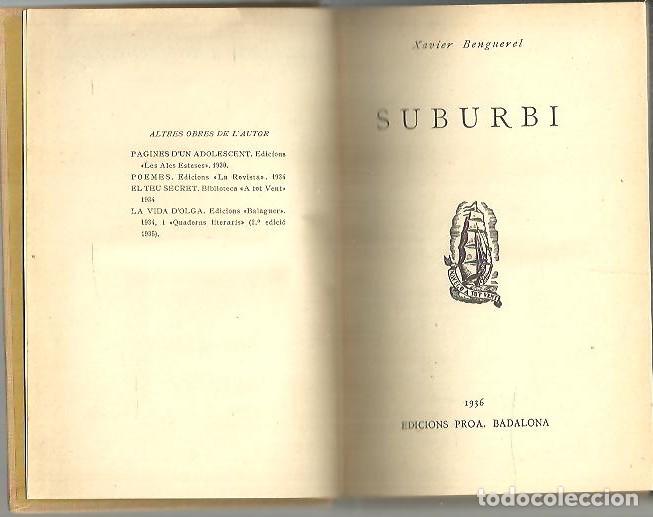 Libros: SUBURBI. - BENGUEREL, Xavier. - Foto 1
