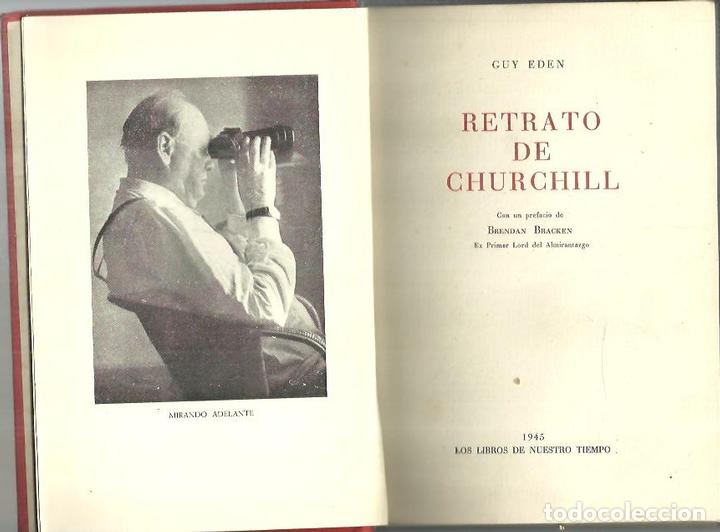 Libros: RETRATO DE CHURCHILL. - EDEN, Guy. - Foto 1