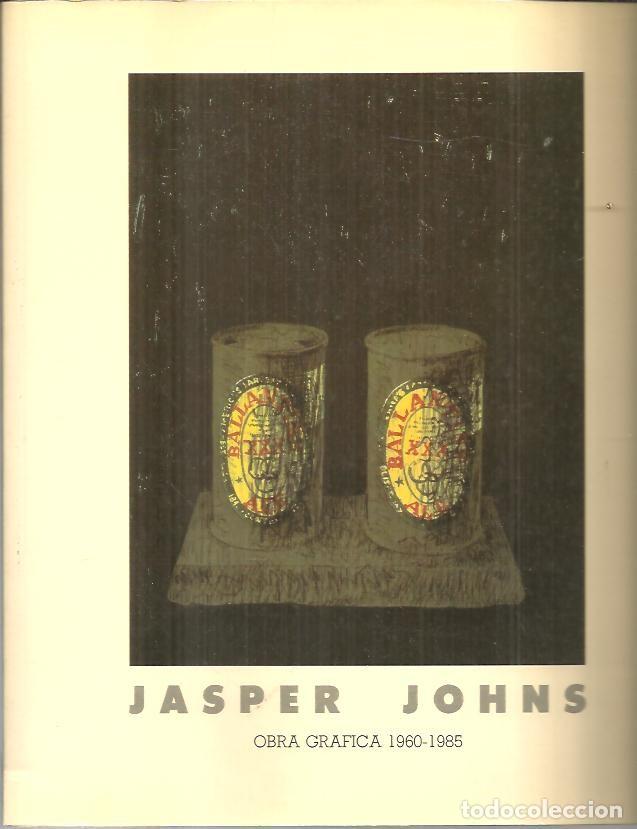 Libros: JASPER JOHNS. OBRA GRAFICA 1960 - 1985. - CATALOGO. - Foto 1