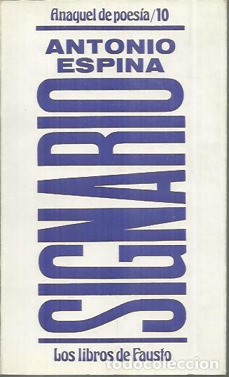 Libros: SIGNARIO. - ESPINA, Antonio. - Foto 1