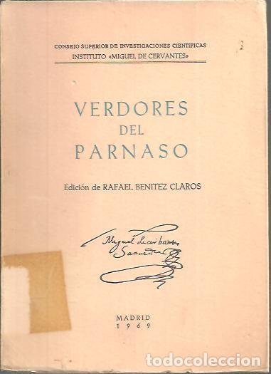 Libros: VERDORES DEL PARNASO. - BENITEZ CLAROS, Rafael. (Ed.). - Foto 1