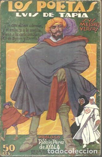 Libros: SUS MEJORES VERSOS. - TAPIA, Luis de. - Foto 1
