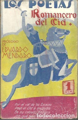 Libros: ROMANCERO DEL CID. - ANONIMO. - Foto 1