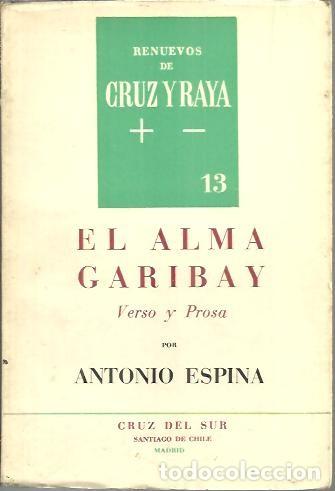 Libros: EL ALMA GARIBAY. - ESPINA, Antonio. - Foto 1