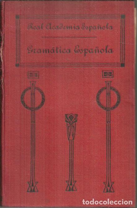 Libros: GRAMATICA DE LA LENGUA ESPA&Ntilde;OLA. - ANONIMO. - Foto 1