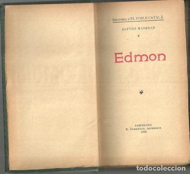 Libros: EDMON. - MASERAS, Alfons. - Foto 1