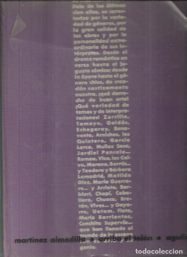 Libros: ARRIBA EL TELON. - MARTINEZ OLMEDILLA, Augusto. - Foto 1