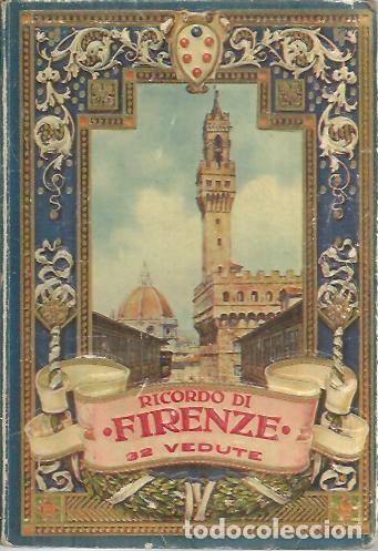 Libros: RICORDO DI FIRENZE. 32 VEDUTE. - ANONIMO. - Foto 1